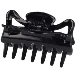 Solida Wasserwellklammer rutschfest Schwarz 10 cm