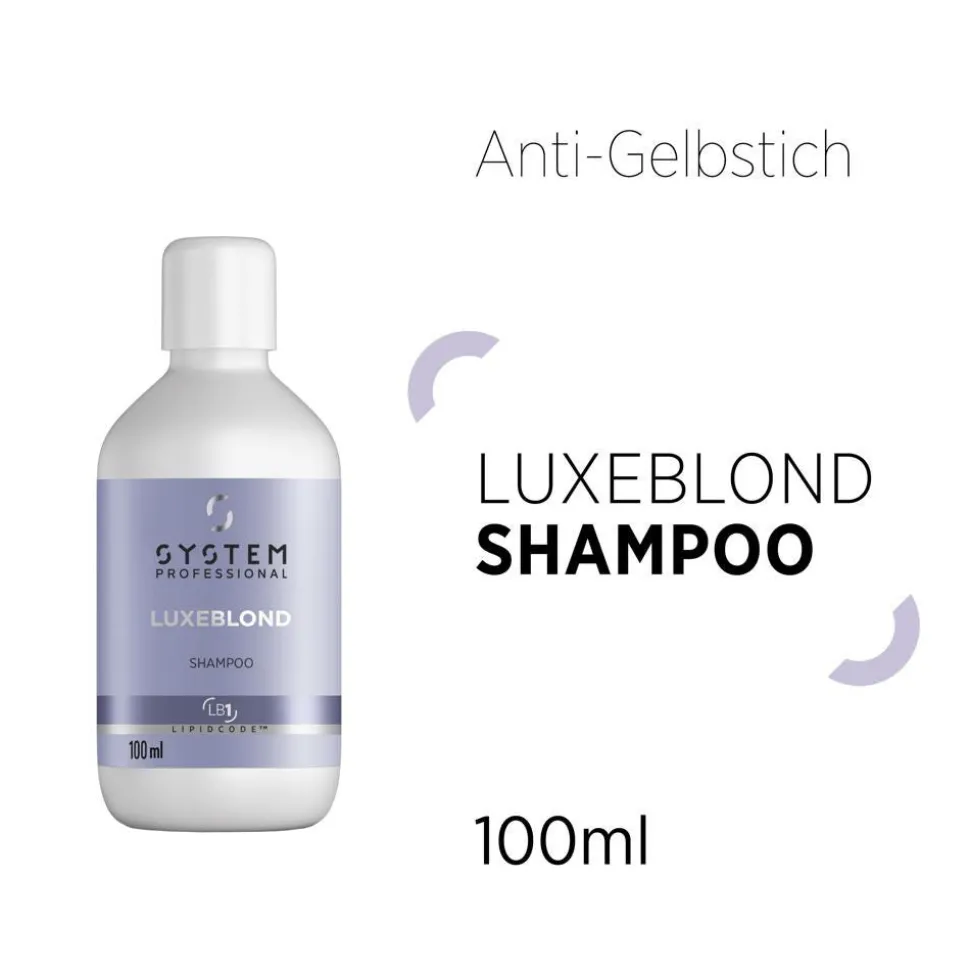 System Professional LB1 LuxeBlond Anti-Gelbstich Shampoo 100 ml