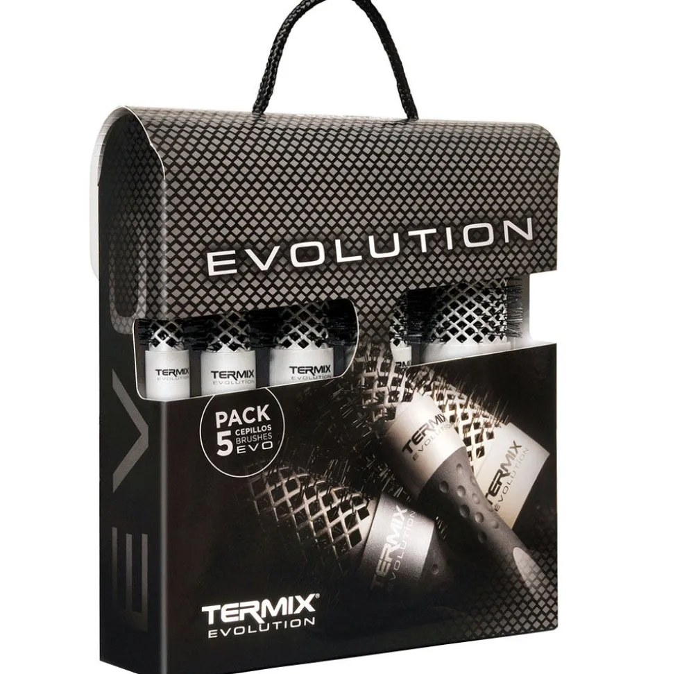 Termix Evolution Basic Large 5er-Pack Rundbürsten TX1028