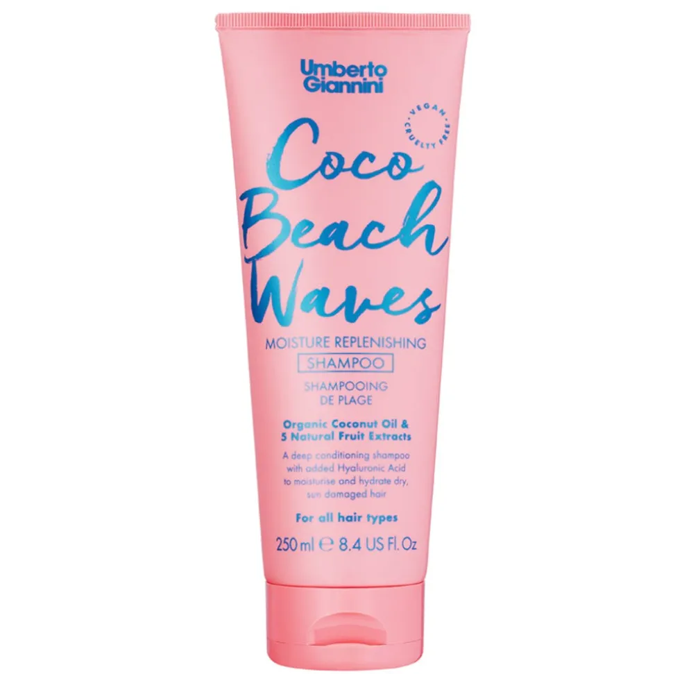 Umberto Giannini Coco Beach Waves Moist Replenishing Shampoo 250 ml