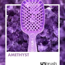 UNbrush Detangling Hair Brush Amethyst