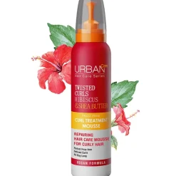 Urban Care TwistedCurls Hibiskus&Shea Trtm Mousse 150 ml
