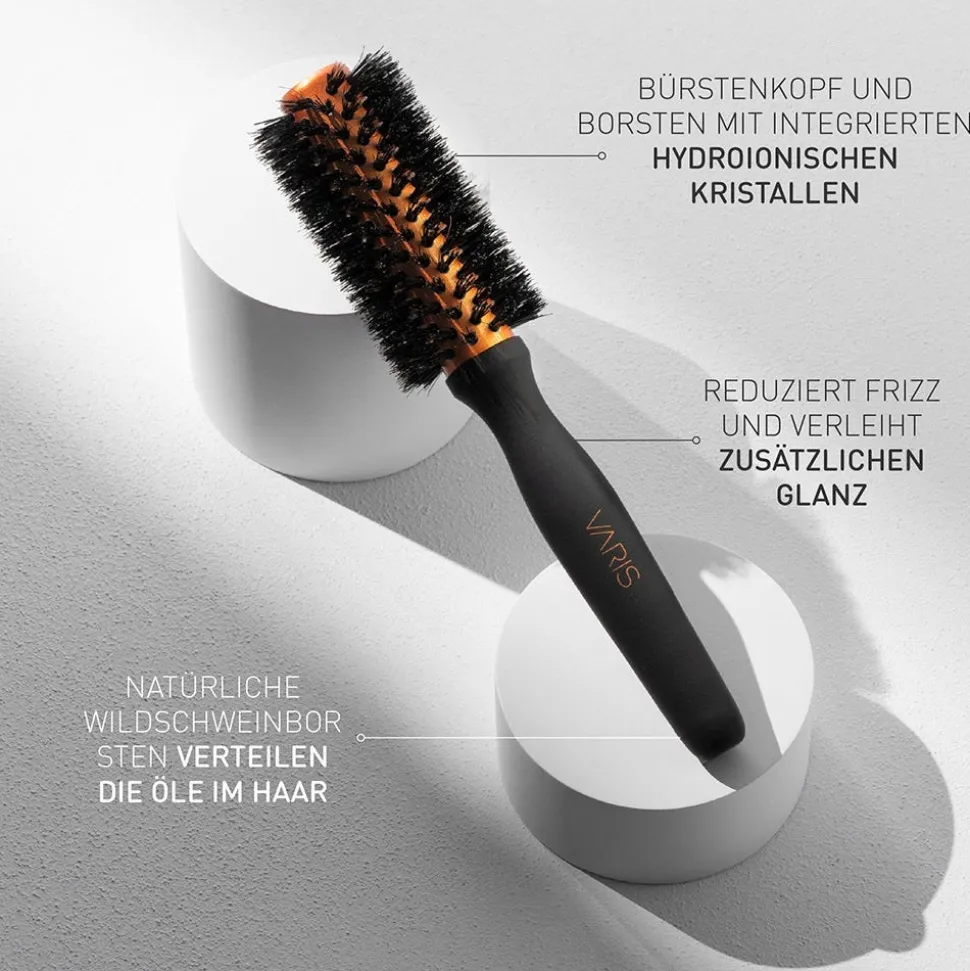 VARIS Rundbürste Boar Brush S