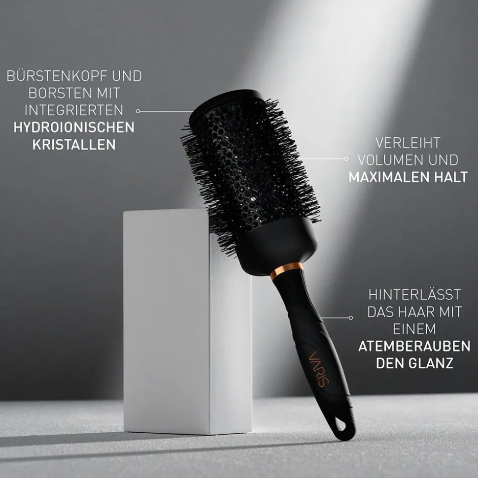 VARIS Rundbürste Nylon Brush L