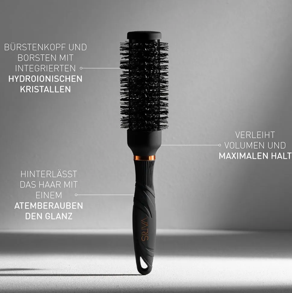 VARIS Rundbürste Nylon Brush S
