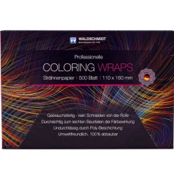 Waldschmidt Coloring-Wraps Strähnenpapier 110x160 mm