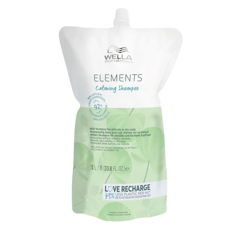 Wella Professionals Care Elements Calming Shampoo Nachfüllpackung 1000 ml