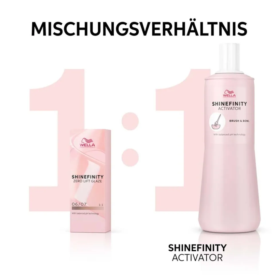 Wella Shinefinity Crystal Glaze 00/00 Haarfarbe 500 ml