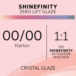 Wella Shinefinity Crystal Glaze 00/00 Haarfarbe 500 ml