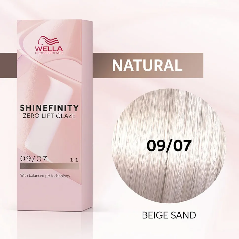 Wella Shinefinity Glaze Beige Sand 09/07 Haarfarbe 60 ml