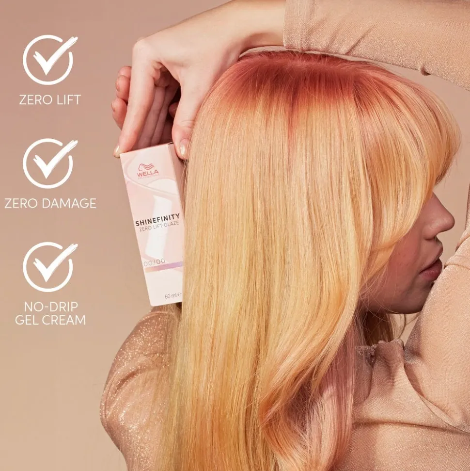 Wella Shinefinity Glaze Rosé Booster 00/56 Haarfarbe 60 ml