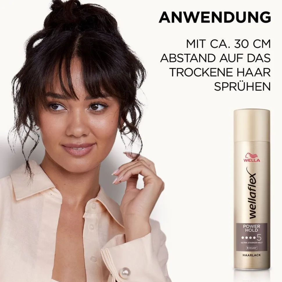 Wella Wellaflex Power Halt Form & Finish Haarlack 75 ml