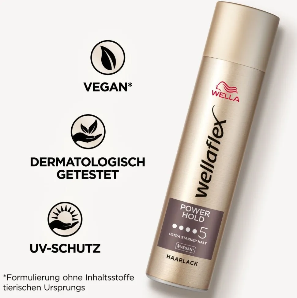 Wella Wellaflex Power Halt Form & Finish Haarlack 75 ml