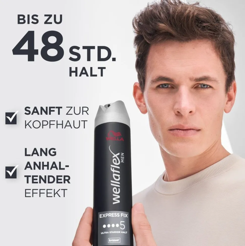Wellaflex MEN Express Fix Haarspray 250 ml