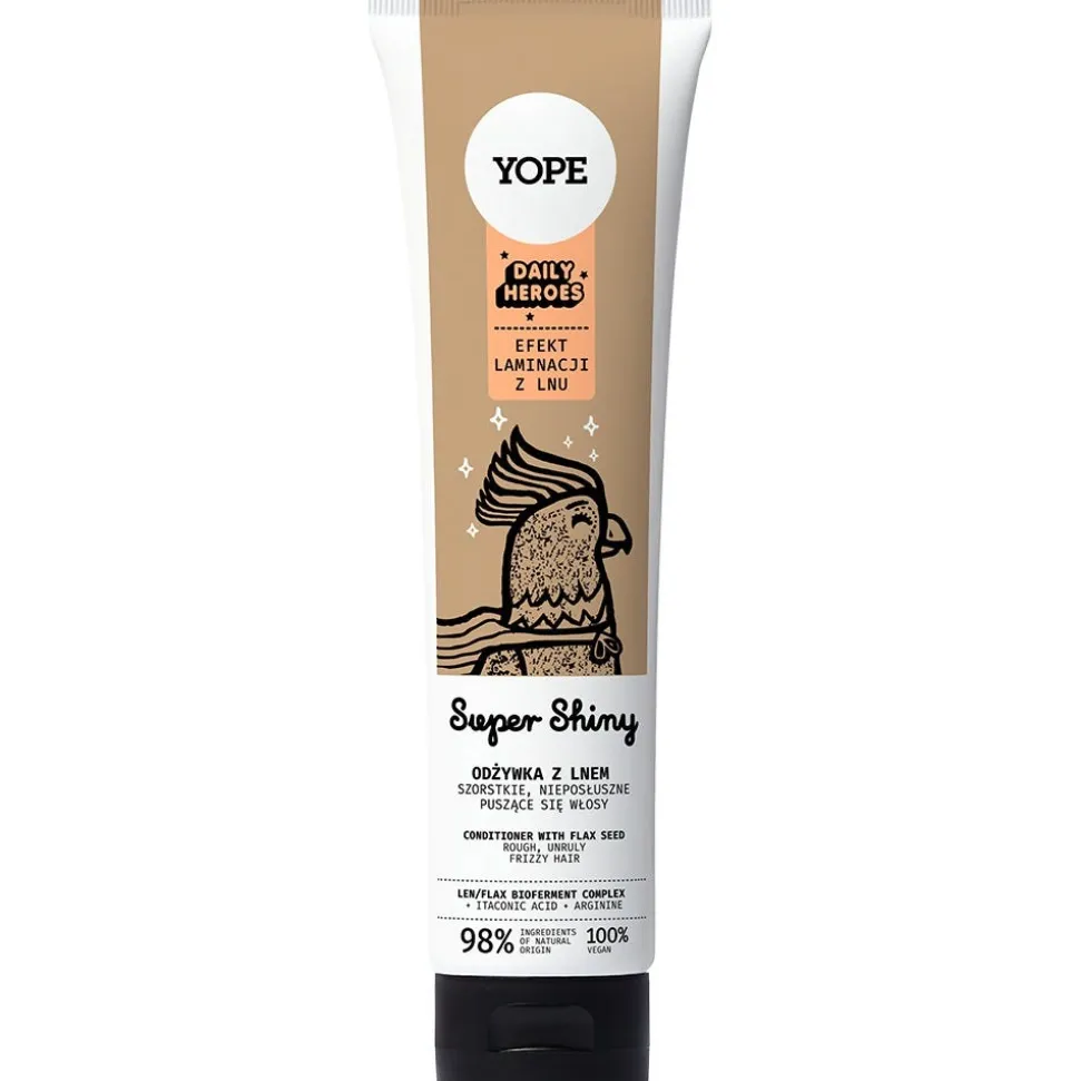 YOPE DAILY HEROES SUPER SHINY Conditioner With Linen 170 ml